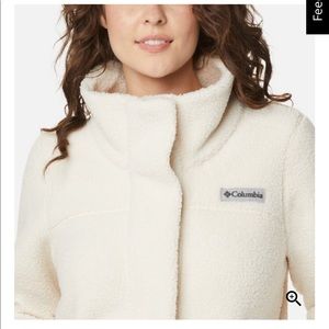 Adorable Columbia Panorama Fleece/Sherpa coat!